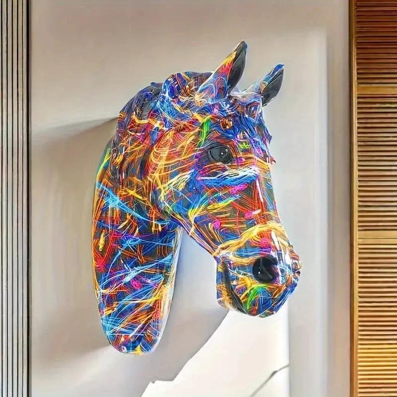 Horse Head - Handcrafted Gold Large by House Of Avana