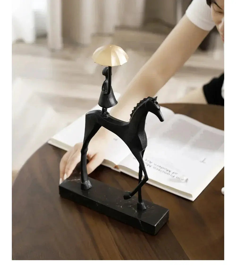 Horse Sculpture - Decorative Horse Figurine by House Of Avana
