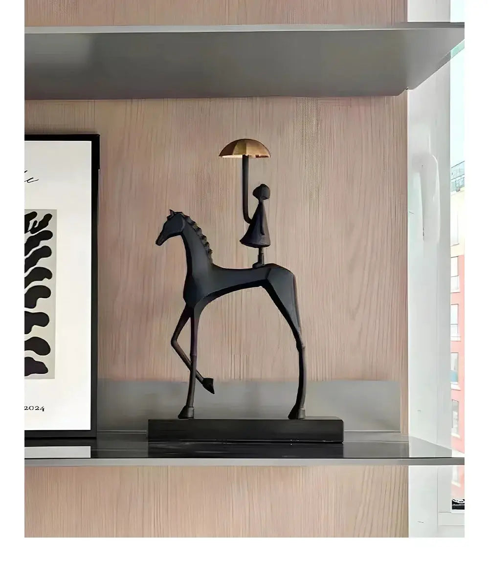 Horse Sculpture - Decorative Horse Figurine by House Of Avana