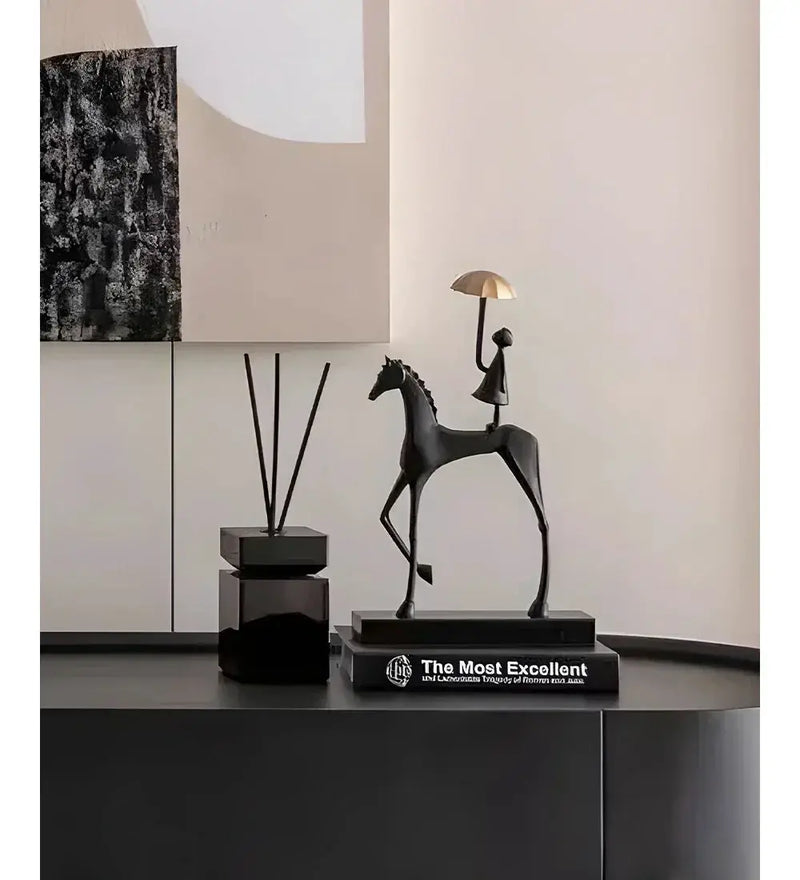 Horse Sculpture - Decorative Horse Figurine by House Of Avana