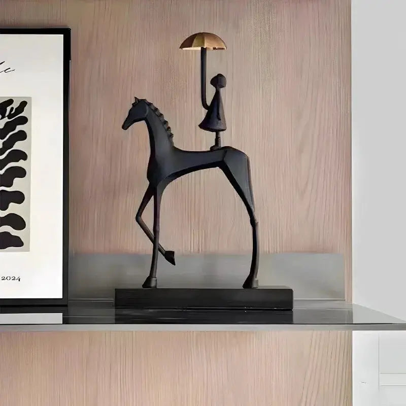 Horse Sculpture - Decorative Horse Figurine by House Of Avana