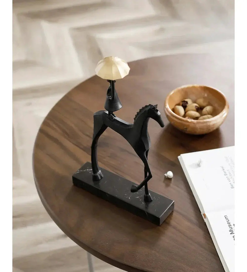 Horse Sculpture - Decorative Horse Figurine by House Of Avana