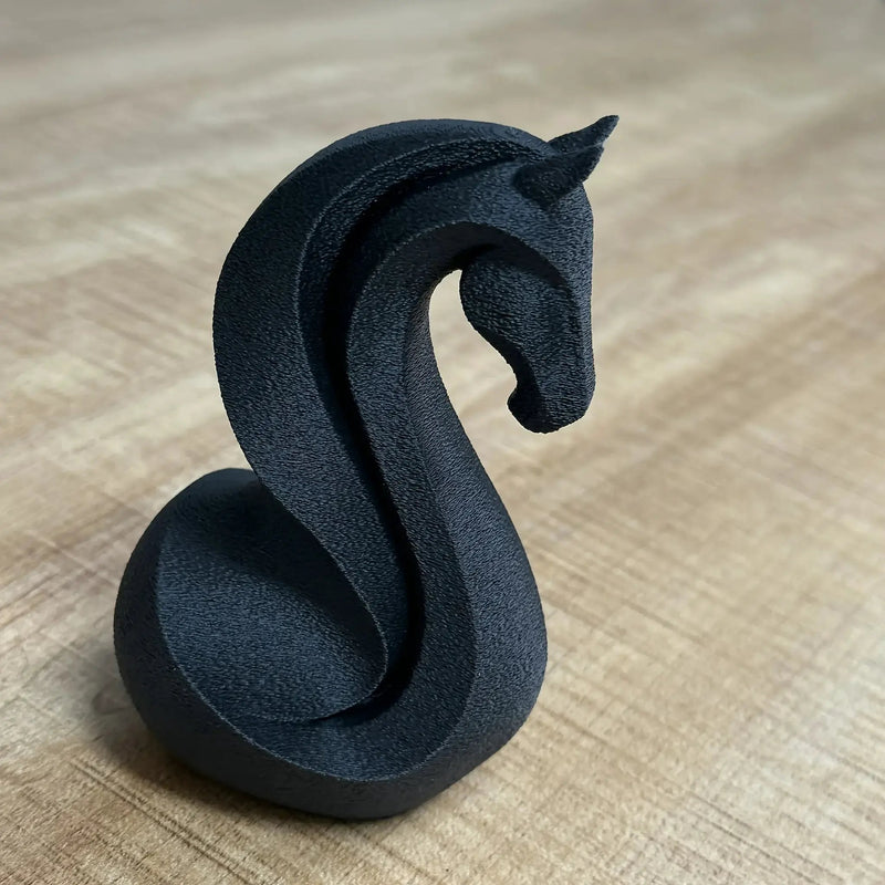 Horse Statue - Decorative Black Indoor by House Of Avana