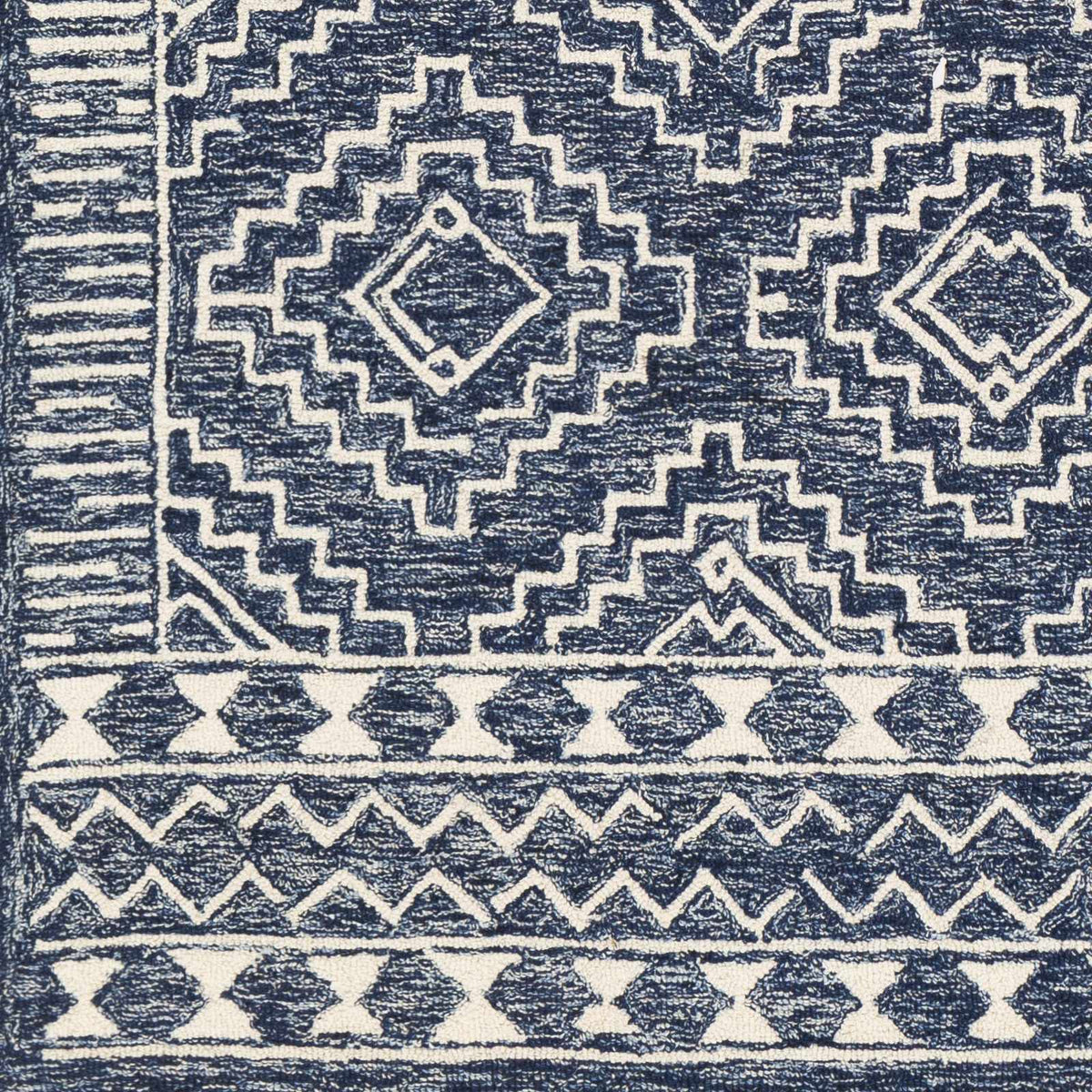 Horton Modern Wool Rug, sample swatch