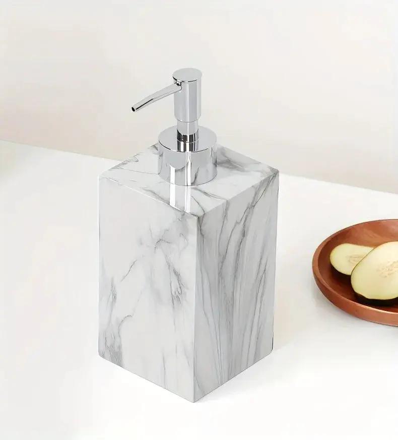 Hotel Bathroom Hand Sanitizer Refillable Bottle Simple and High-end Press Bottle Lotion Bottle Shampoo Shower Gel Empty Bottle by House Of Avana