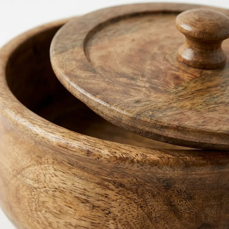 House of Avana Large Mango Wood Flat Bread Box by House Of Avana