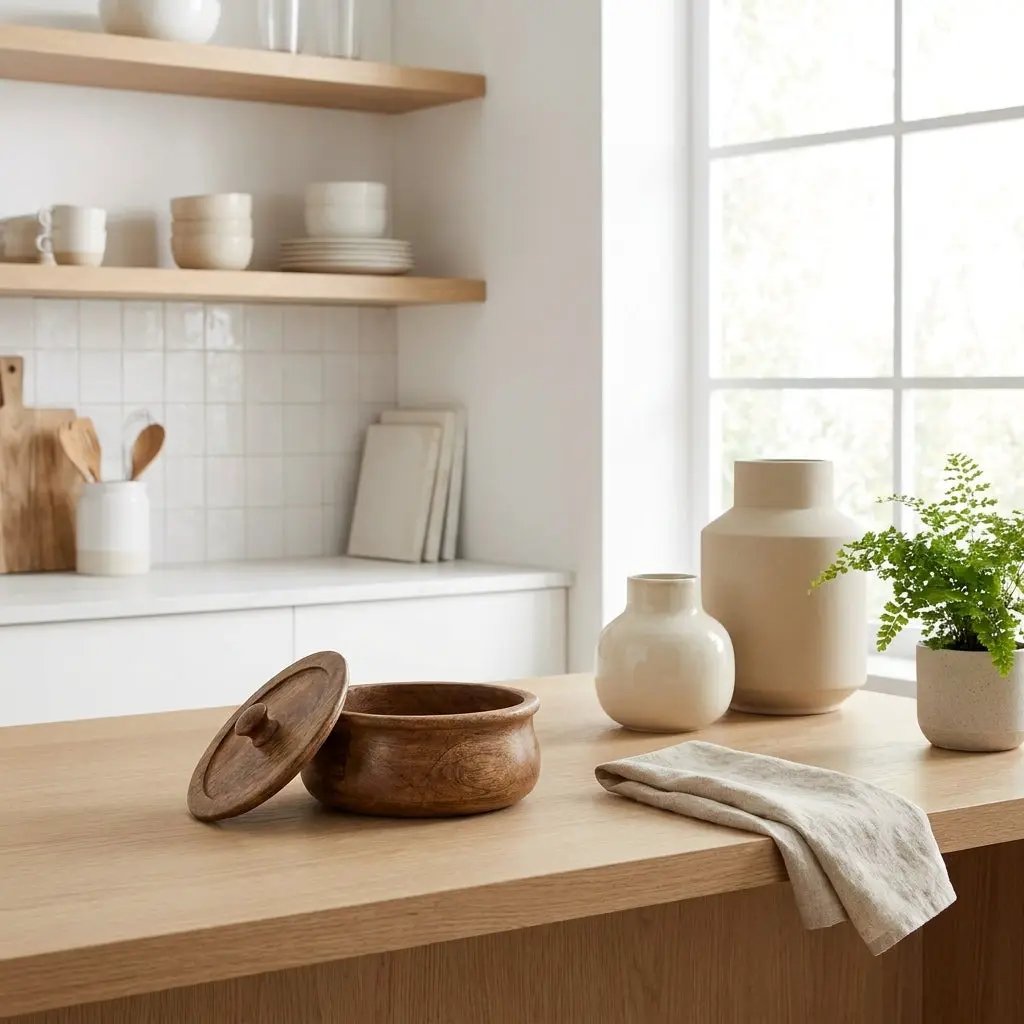 House of Avana Large Mango Wood Flat Bread Box by House Of Avana