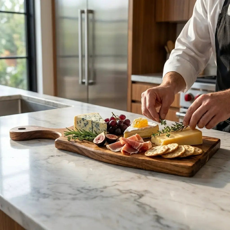 House of Avana Mango Wood Cheese Platter by House Of Avana