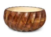 House of Avana Pink Mango Wood Gravy Bowl by House Of Avana