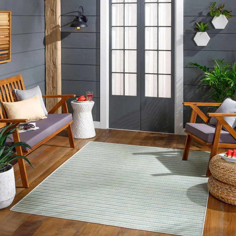 Greg Green Outdoor Area Rug - Clearance by Boutique Rugs