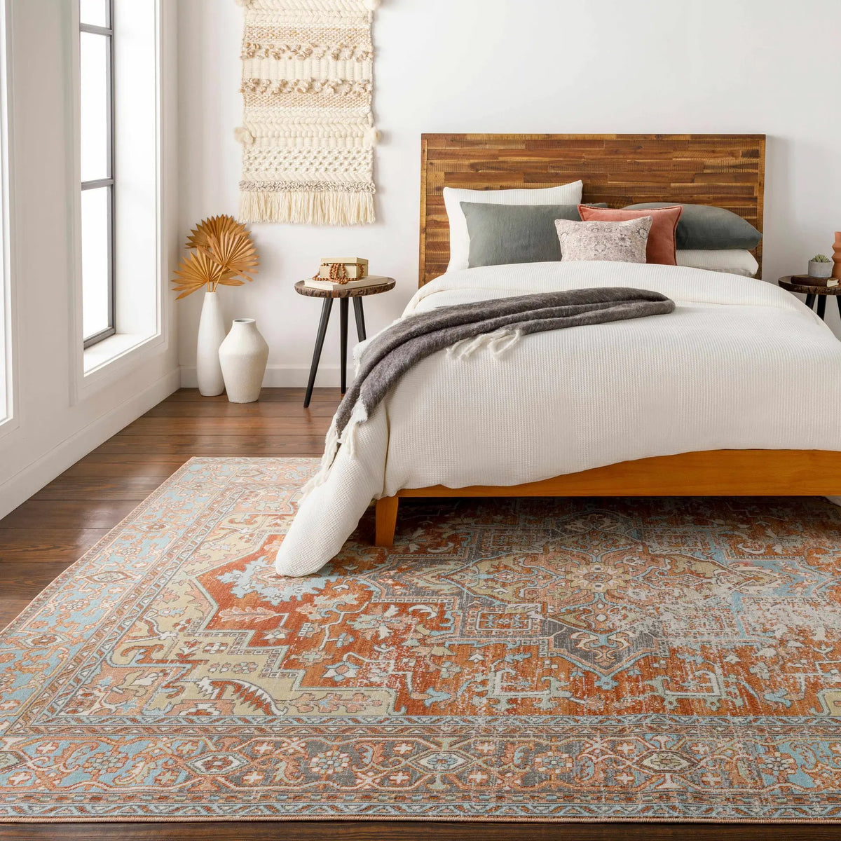 Hardwick Performance Outdoor Rug - Clearance, installed in a room