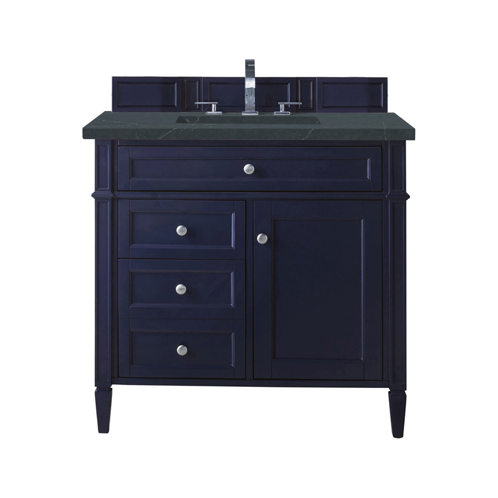 James Martin Brittany 36" Single Bathroom Vanity, Victory Blue, view 17