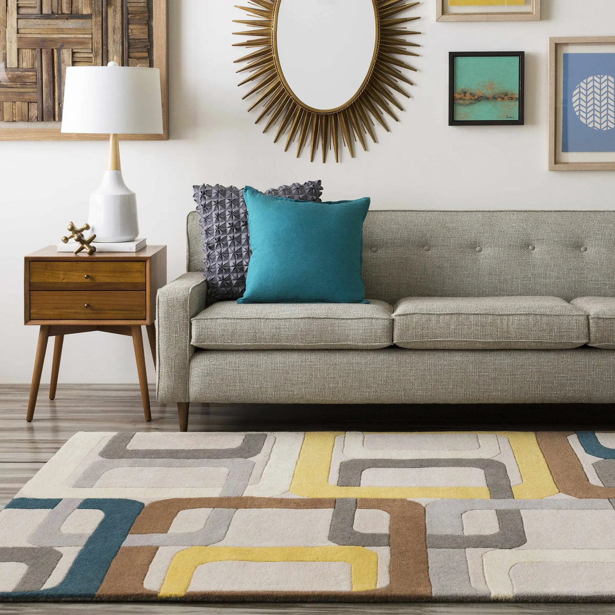 Harlech Area Rug - Clearance, installed in a room