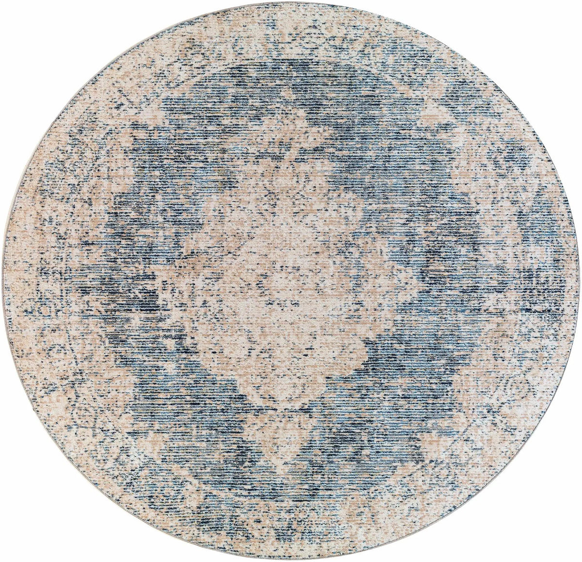 Herricks Denim Medallion Area Rug - Clearance, photo 12 of 12