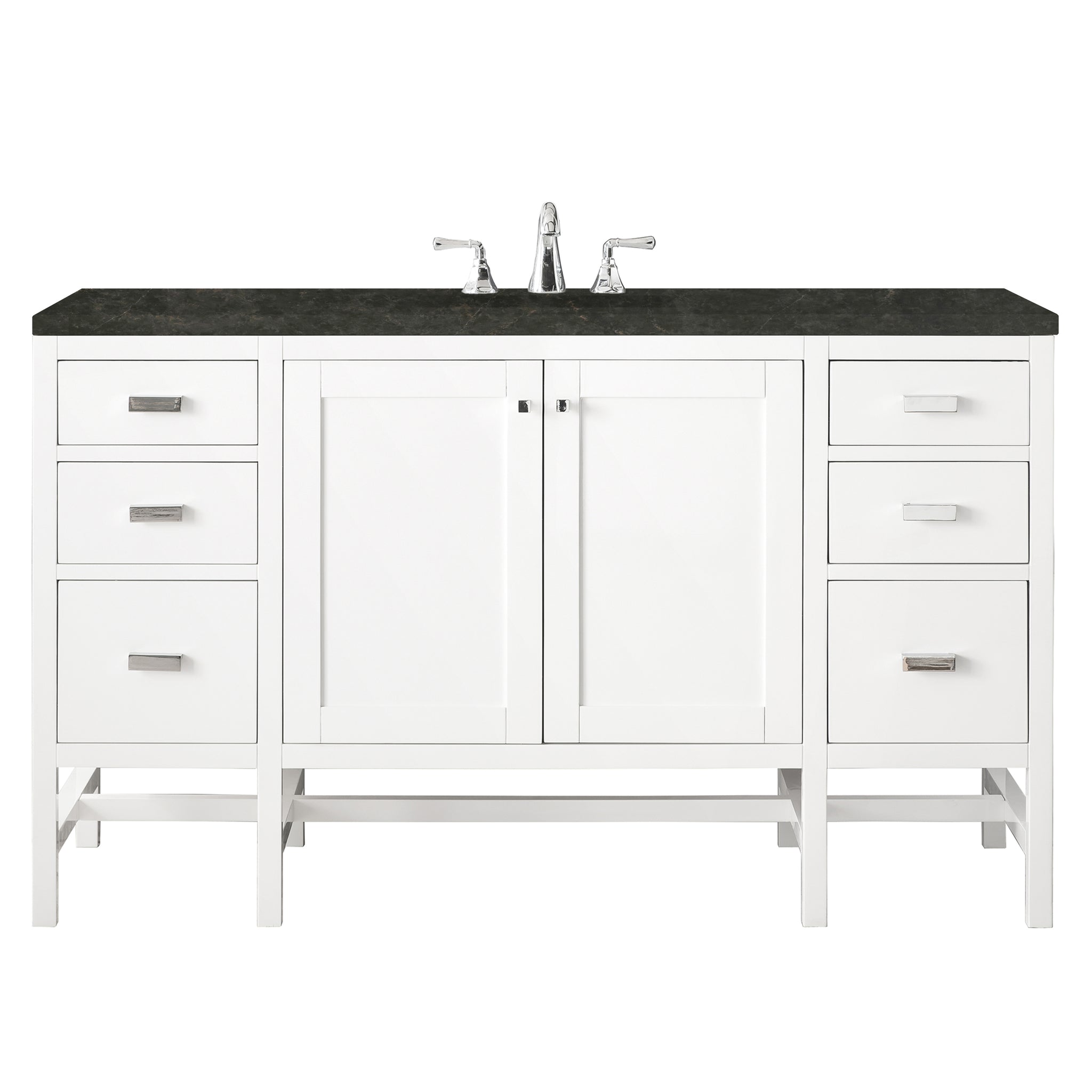 James Martin Addison 60" Single Bathroom Vanity, Glossy White, view 21