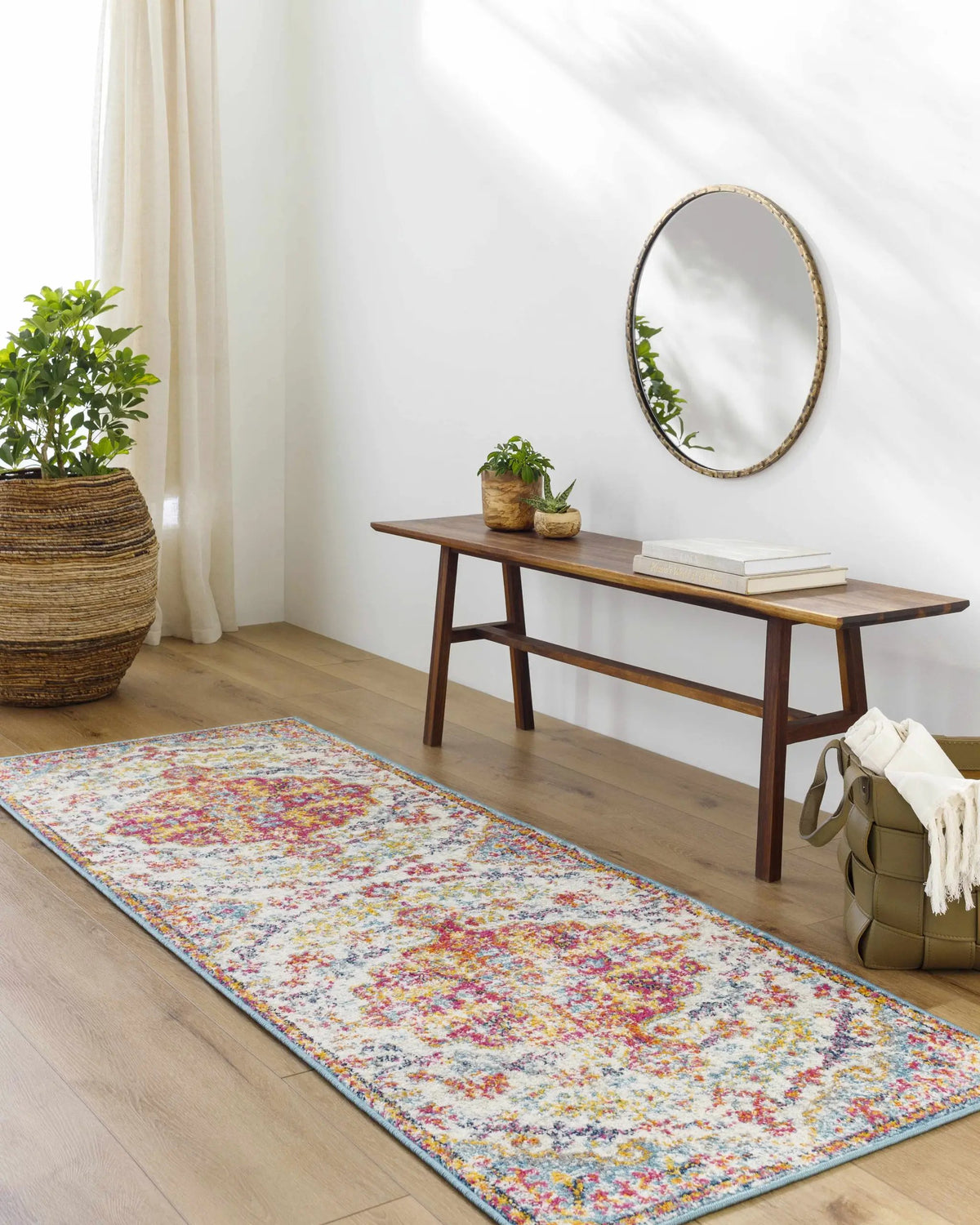 Hosking Area Rug, installed in a room 3