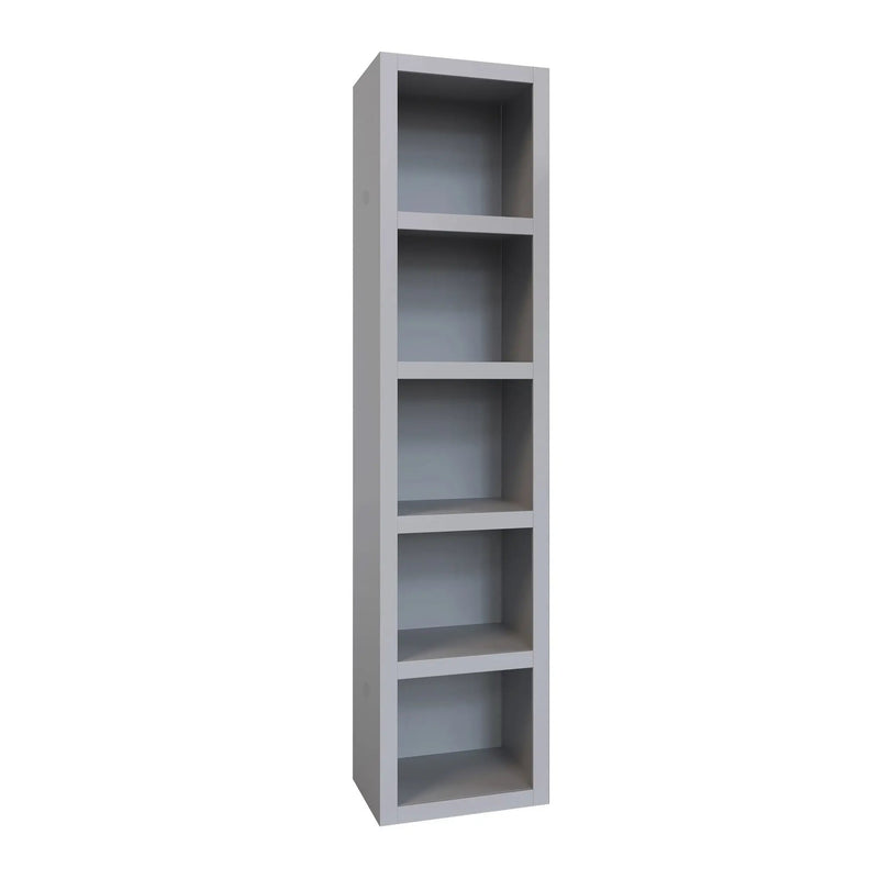 Grey 85-in Tall Wooden Bookcase Shelf by Sharicks