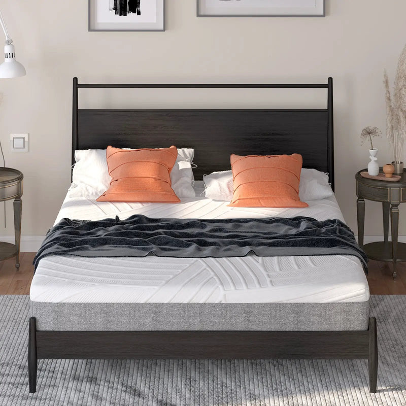 75L x 54W x 8H Memory Foam Mattress with Jacquard Fabric Cover by DirectDeals