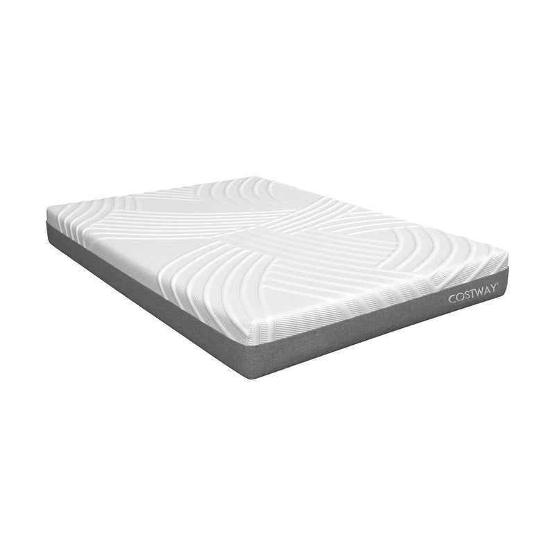 75L x 54W x 8H Memory Foam Mattress with Jacquard Fabric Cover by DirectDeals