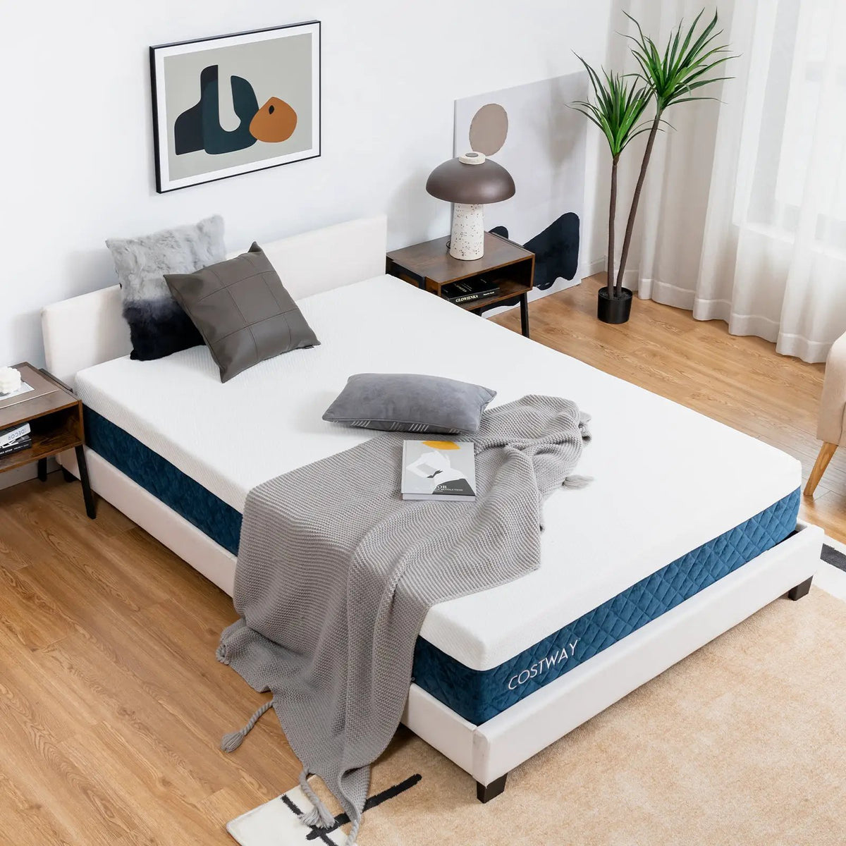 10 Inch Mattress with Jacquard Fabric Cover in a Box, photo 4 of 16