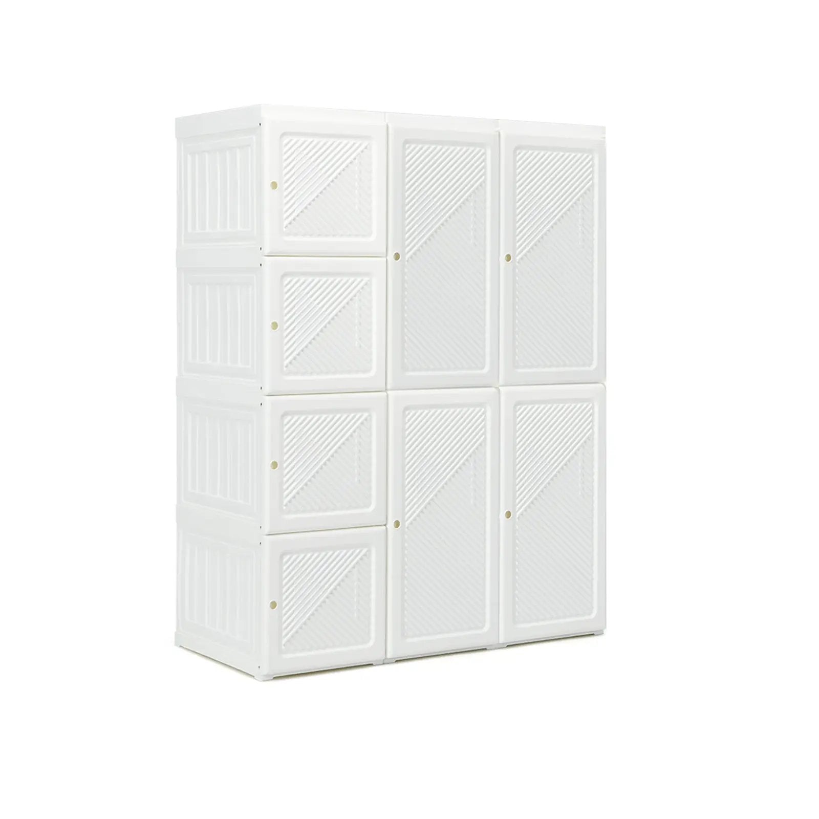 Foldable Closet Clothes Organizer with 8 Cubby Storage by DirectDeals