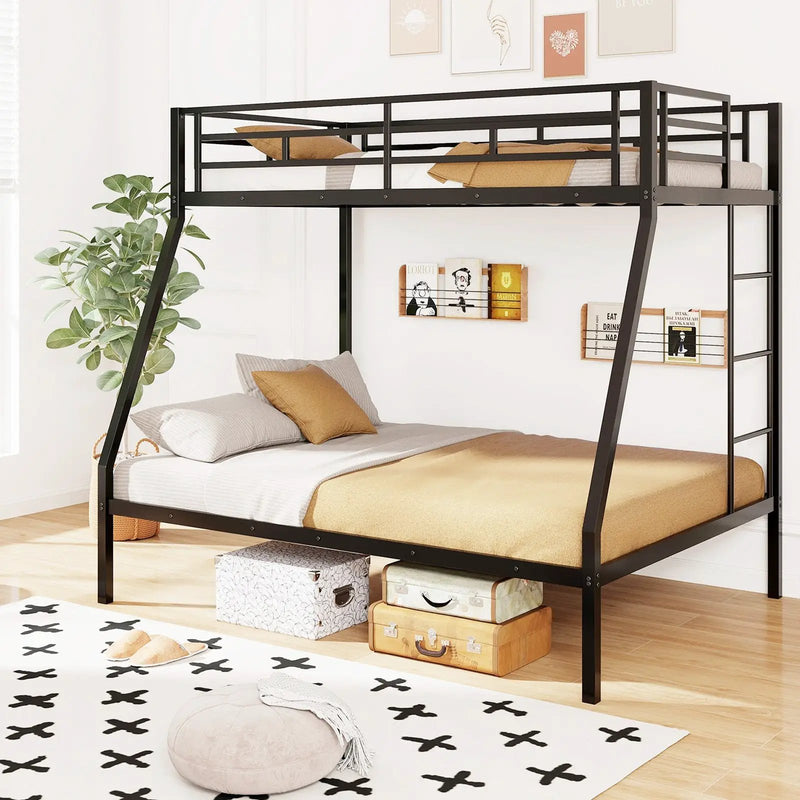 Space-saving Metal Slatted Bed Frame for Teens and Adults Noise-free No Box Spring Needed by DirectDeals