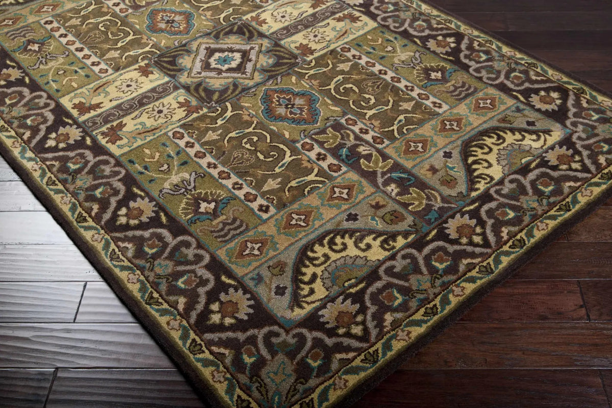 Huguenot 12x15 Large Wool Rug - Clearance, photo 4 of 15