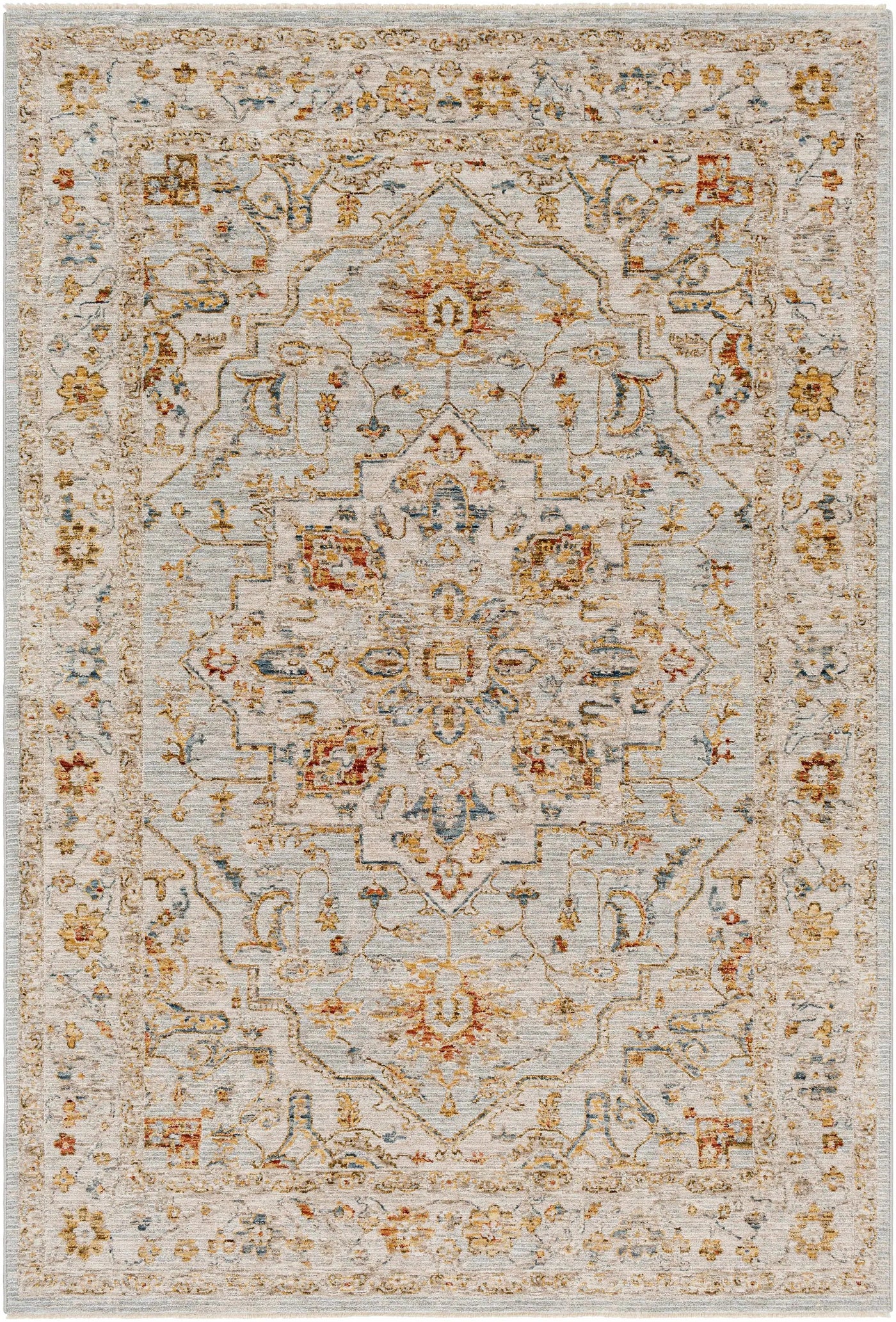 Huguley Floral Cream Luxe Rug by Boutique Rugs
