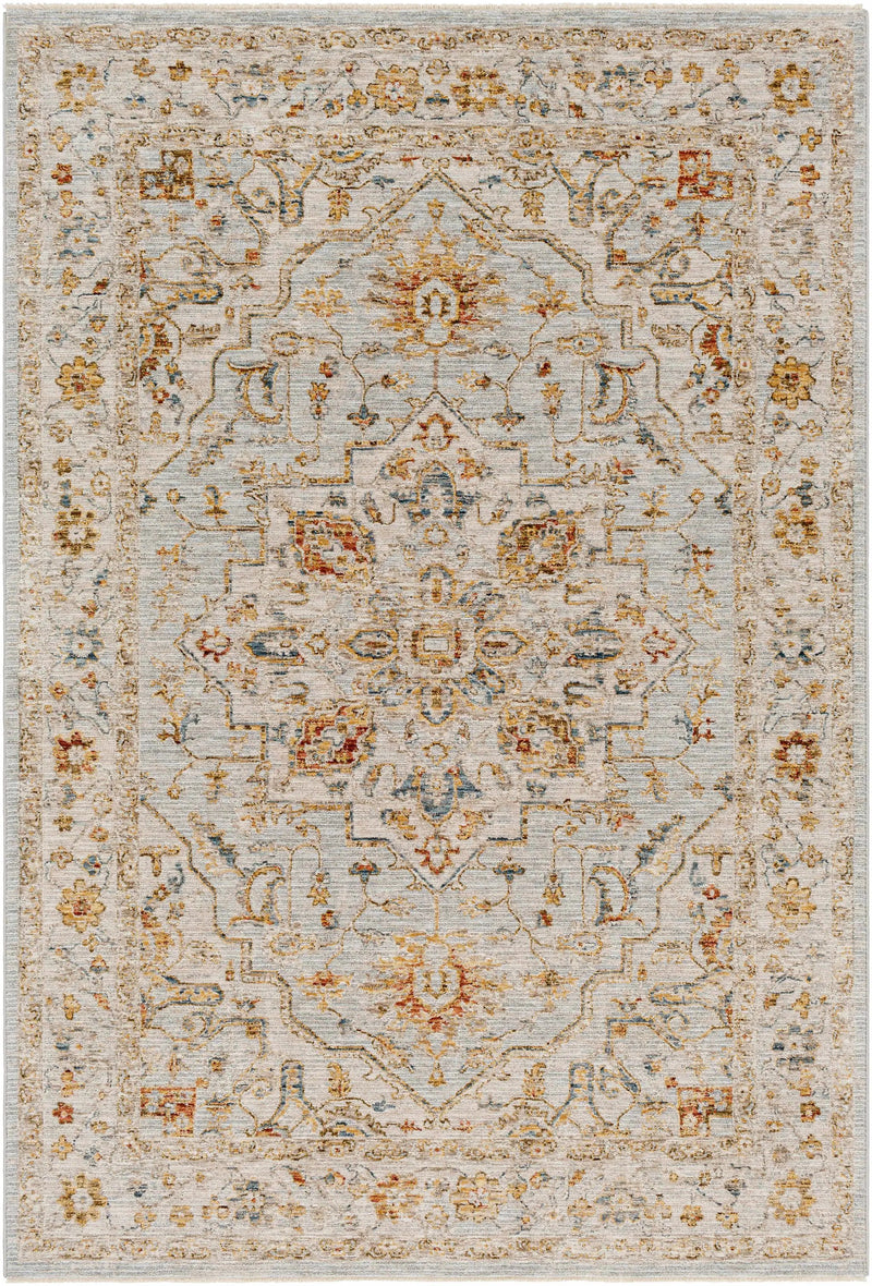 Huguley Floral Cream Luxe Rug by Boutique Rugs