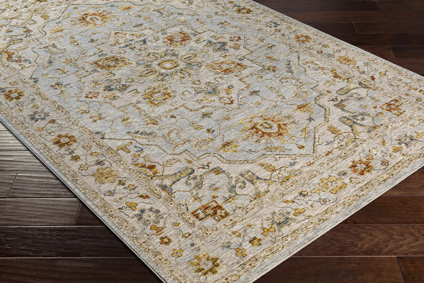 Huguley Floral Cream Luxe Rug by Boutique Rugs