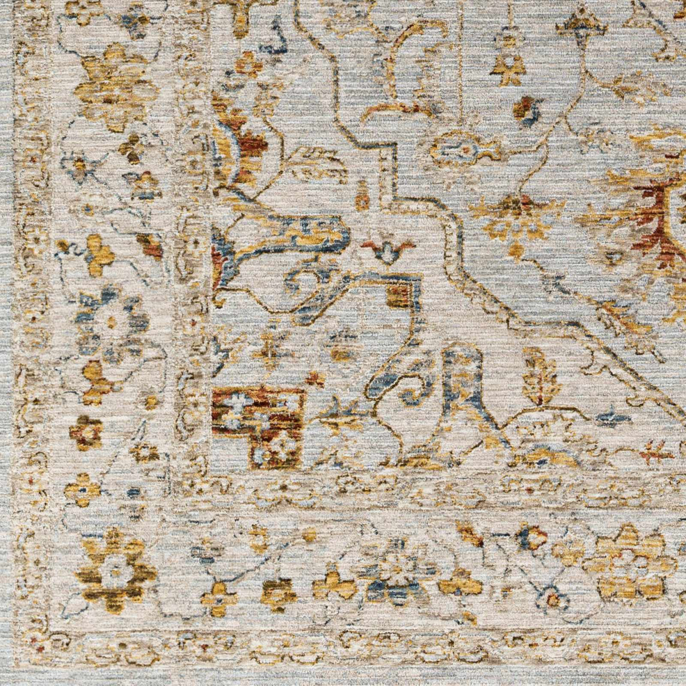 Huguley Floral Cream Luxe Rug by Boutique Rugs