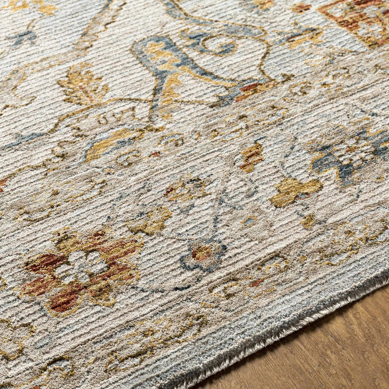 Huguley Floral Cream Luxe Rug by Boutique Rugs