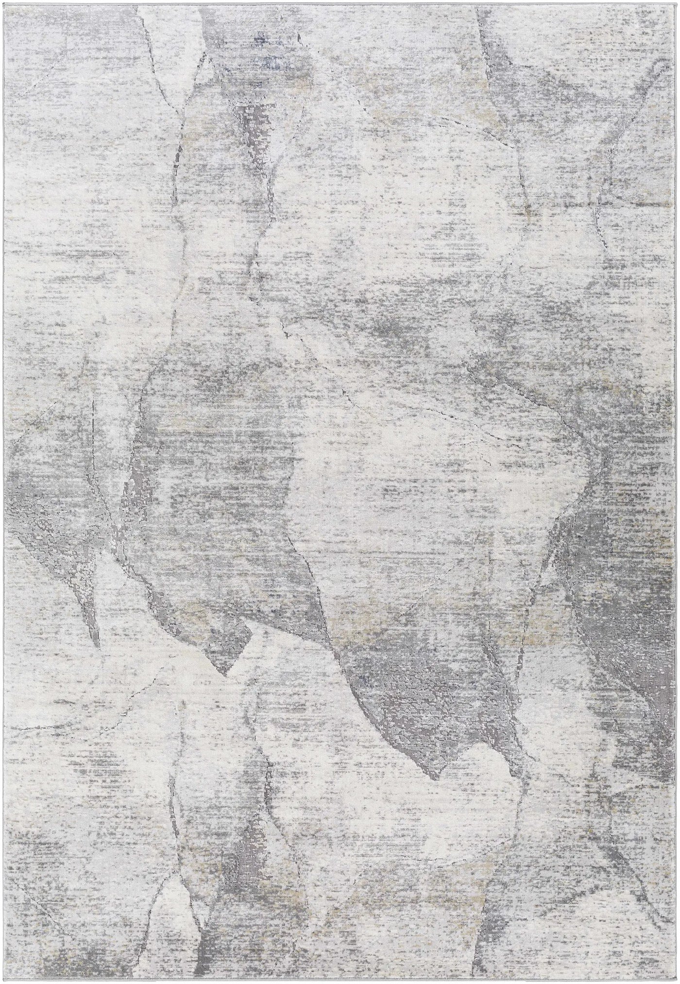 Hulme Gray Marble Luxe Rug by Boutique Rugs