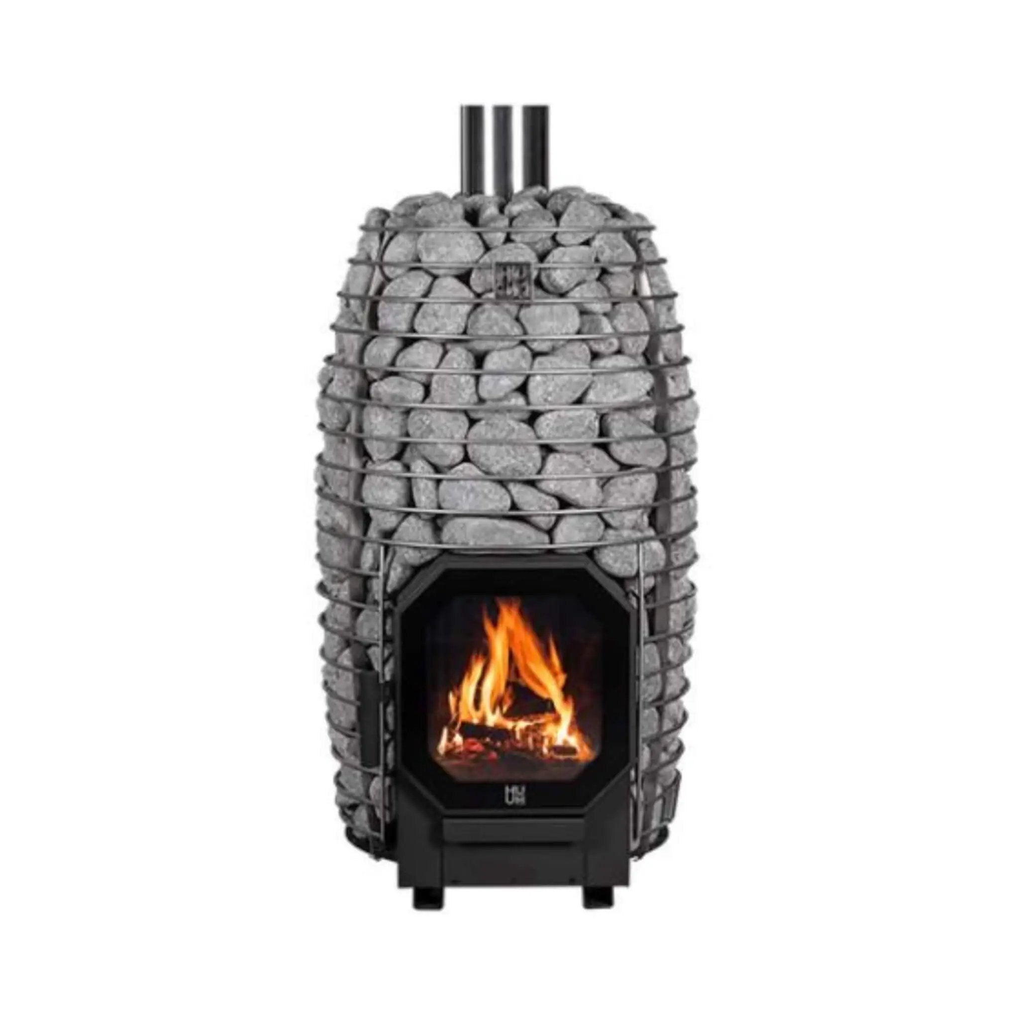 Huum Hive Flow 9.8KW Wood-Burning Sauna Stove With Sauna Stones [H1015012] (SAK85179) by SAKSBY WHOLESALE