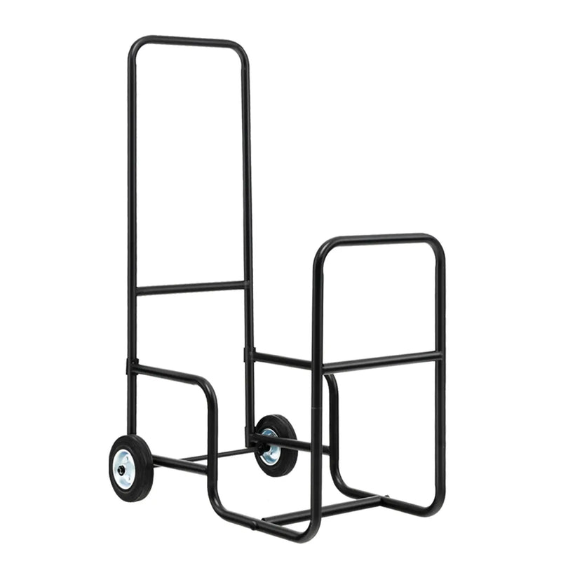 Firewood Log Cart Carrier with Anti-Slip and Wear-Resistant Wheels by DirectDeals