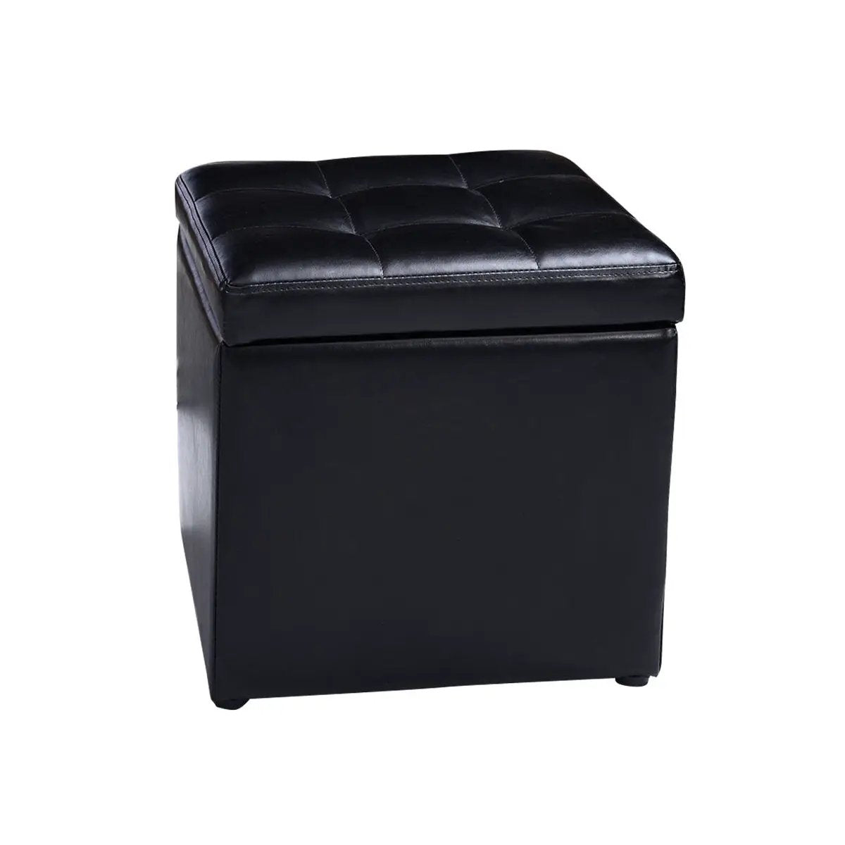 Foldable Cube Ottoman Pouffe Storage Seat, photo 3 of 16