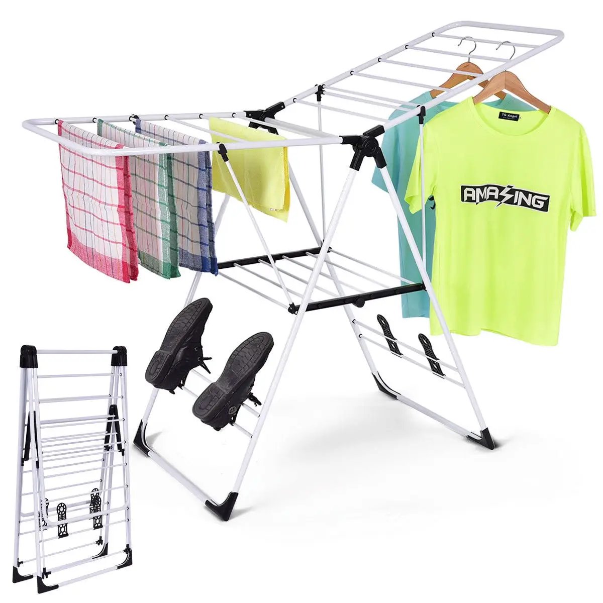 Portable Laundry Clothes Storage Drying Rack by DirectDeals