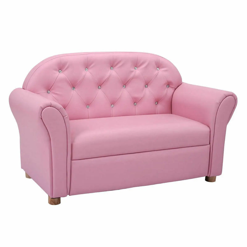 Kids Princess Armrest Chair Lounge Couch by DirectDeals