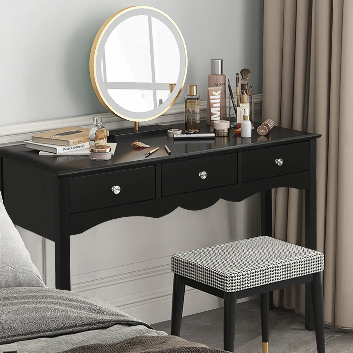 Hall table Side Table w/ 3 Drawers by DirectDeals