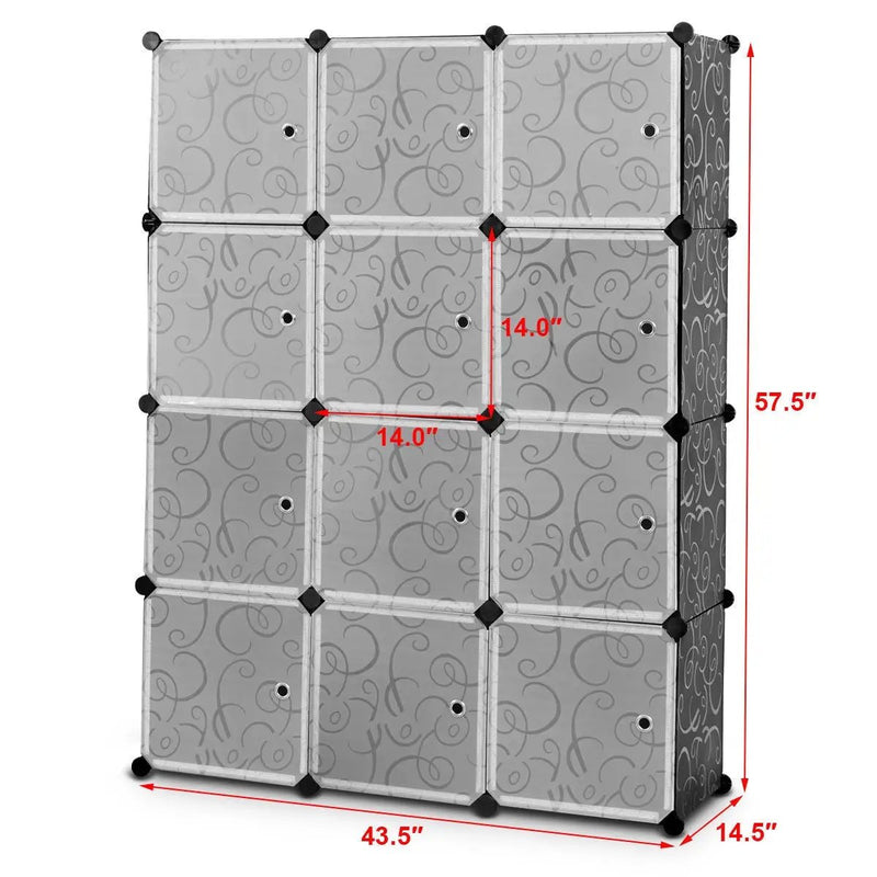 DIY 12 Cube Portable Closet Storage Organizer by DirectDeals