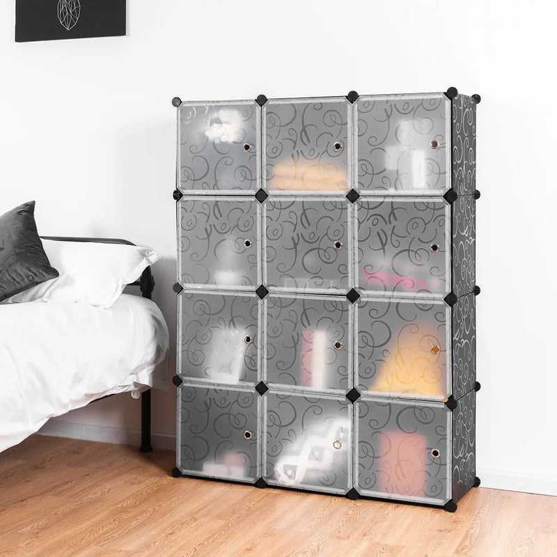 DIY 12 Cube Portable Closet Storage Organizer by DirectDeals
