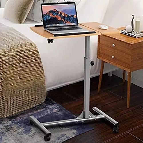 Adjustable Laptop Desk With Stand Holder And Wheels by DirectDeals