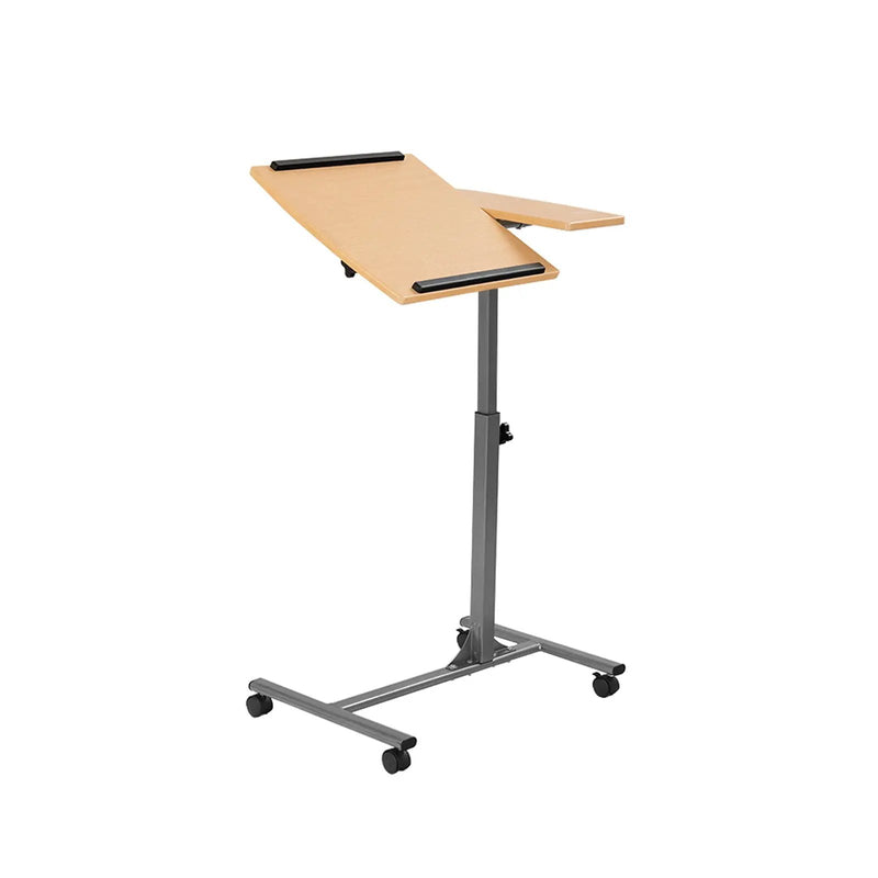 Adjustable Laptop Desk With Stand Holder And Wheels by DirectDeals