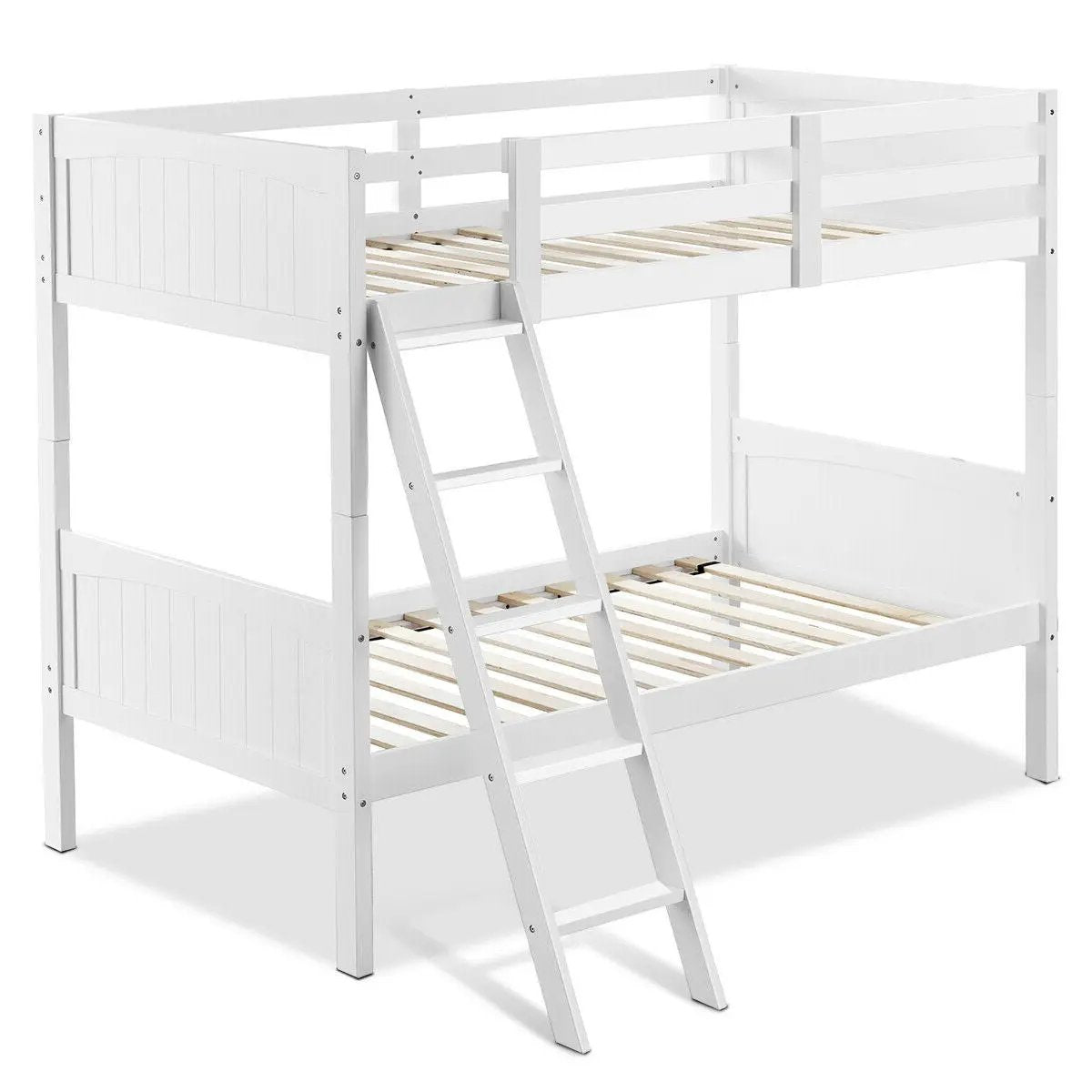Twin Size Wooden Bunk Beds Convertible 2 Individual Beds, photo 9 of 9
