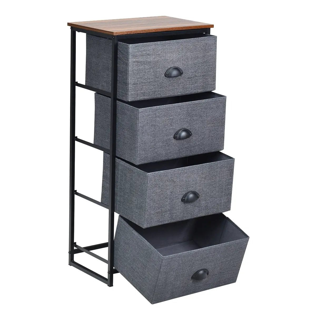 Chest Storage Tower Side Table Display Storage with 4 Drawers, photo 5 of 7