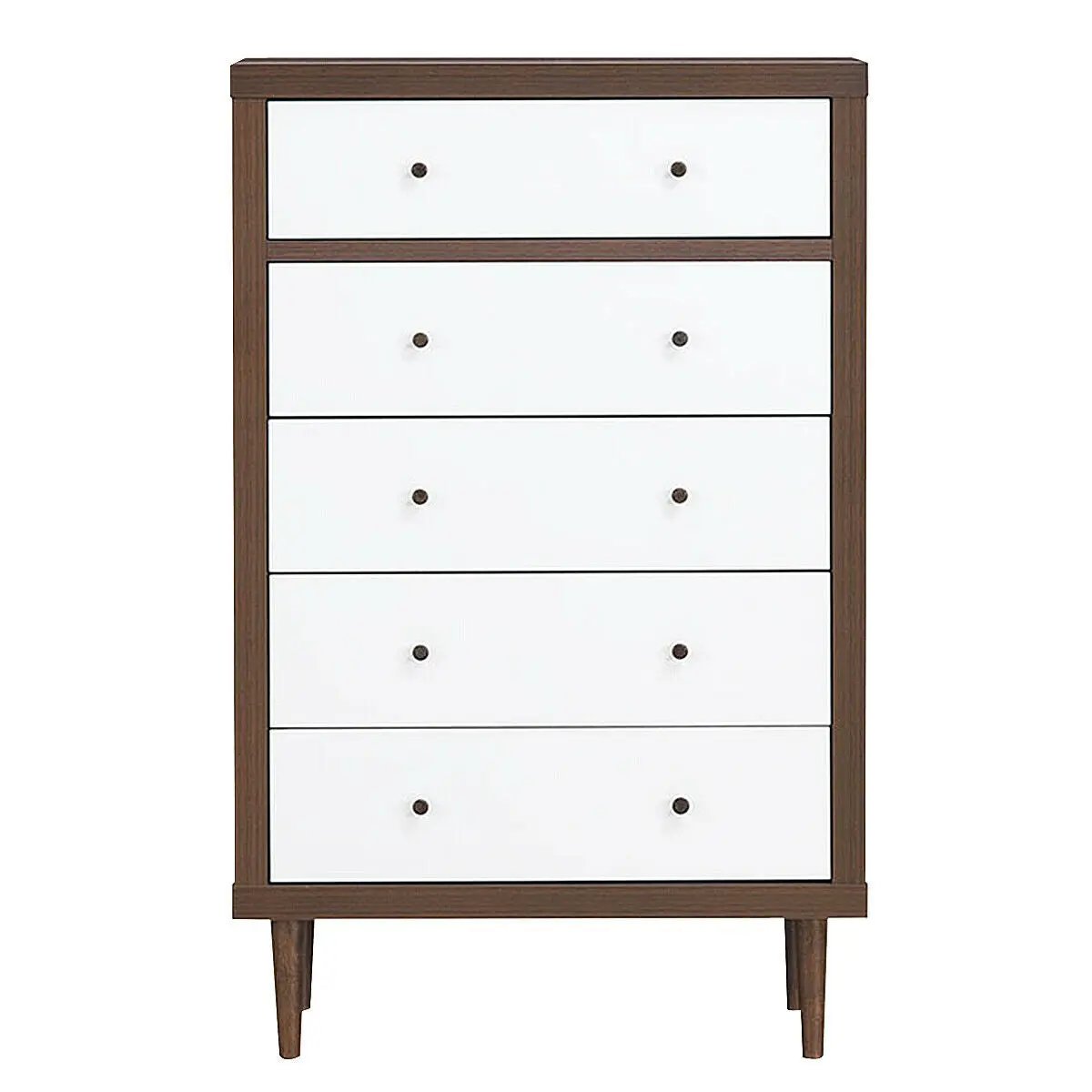 Antique-Style Free-Standing Dresser with 5 Drawers by DirectDeals