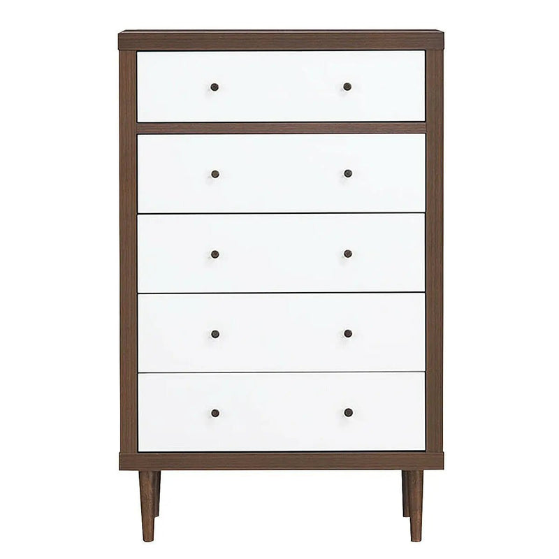 Antique-Style Free-Standing Dresser with 5 Drawers by DirectDeals