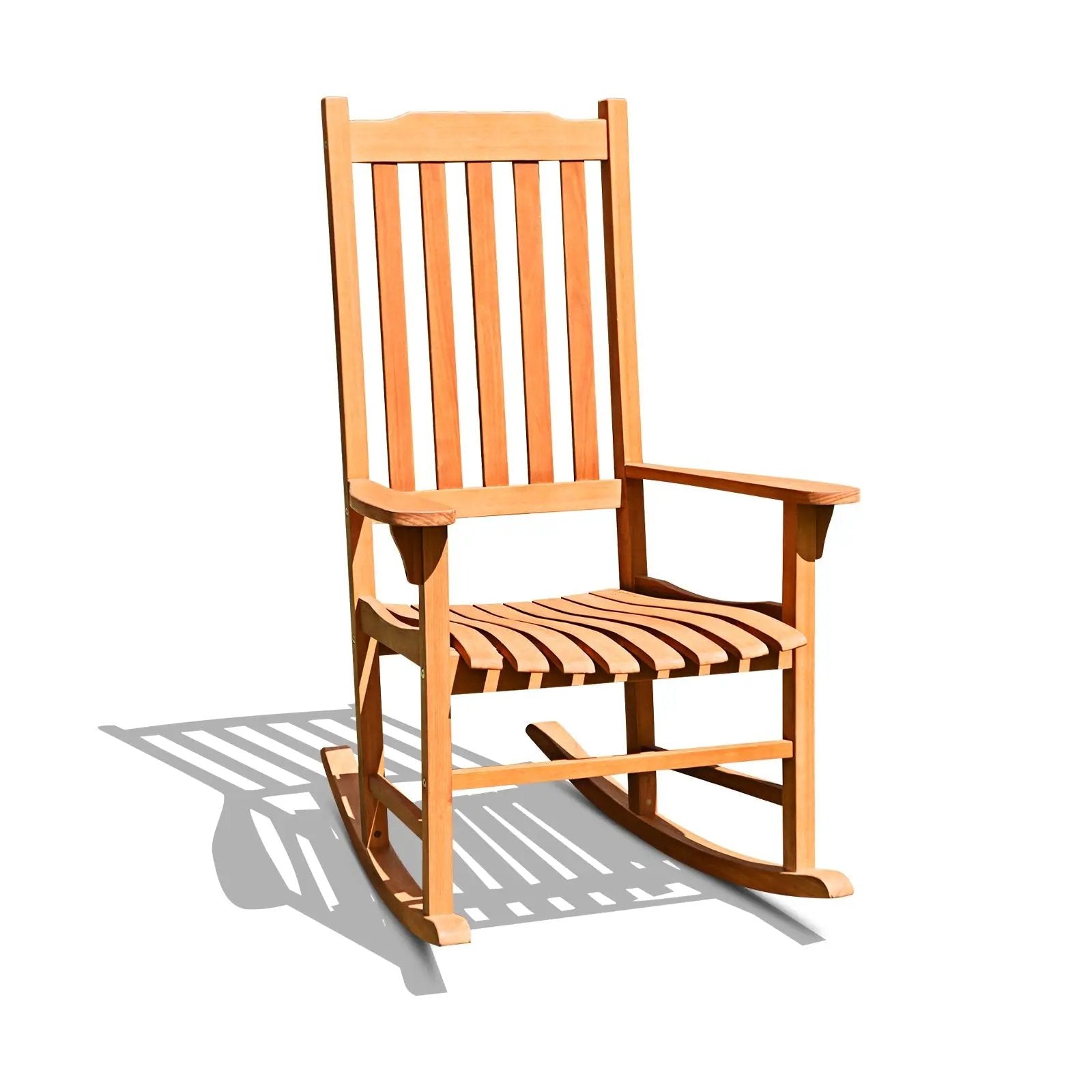 Outdoor Rocking Chair Single Rocker for Patio Deck by DirectDeals