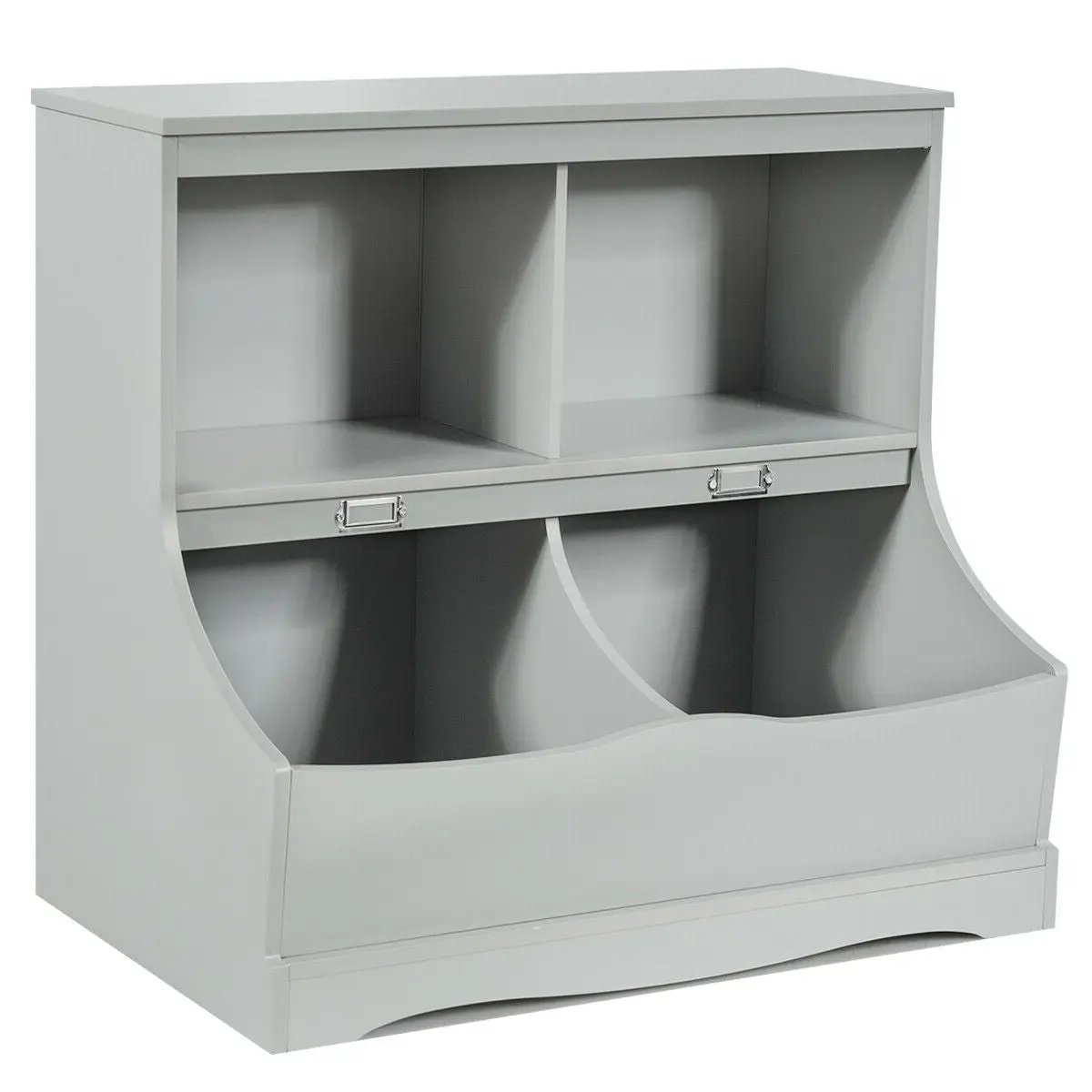 Kids Floor Cabinet Multi-Functional Bookcase by DirectDeals