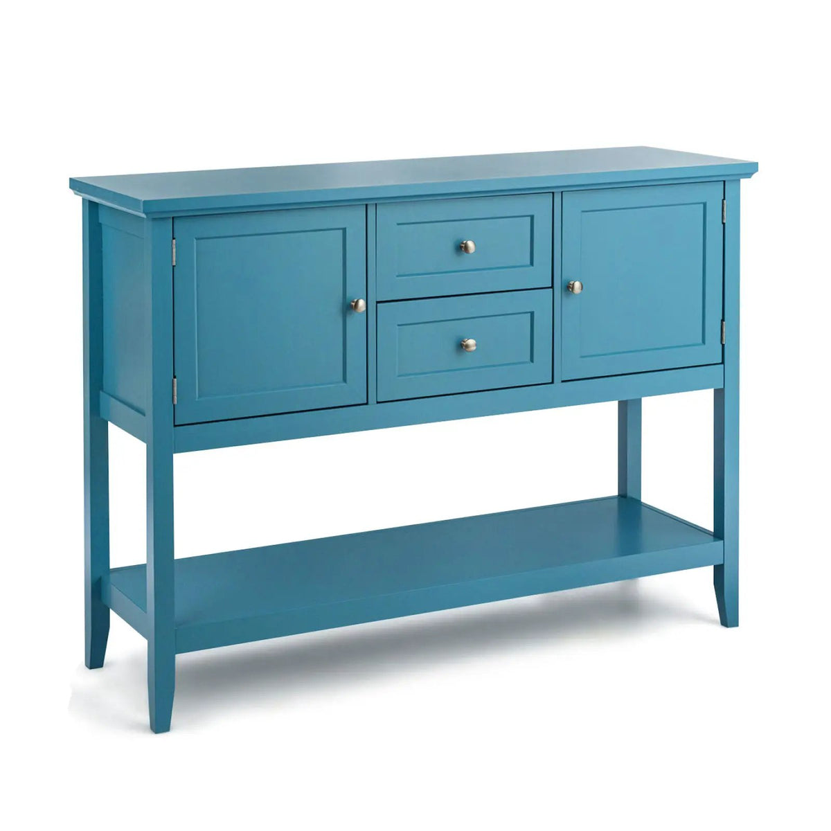 Wooden Sideboard Buffet Console Table with Drawers and Storage, photo 9 of 11